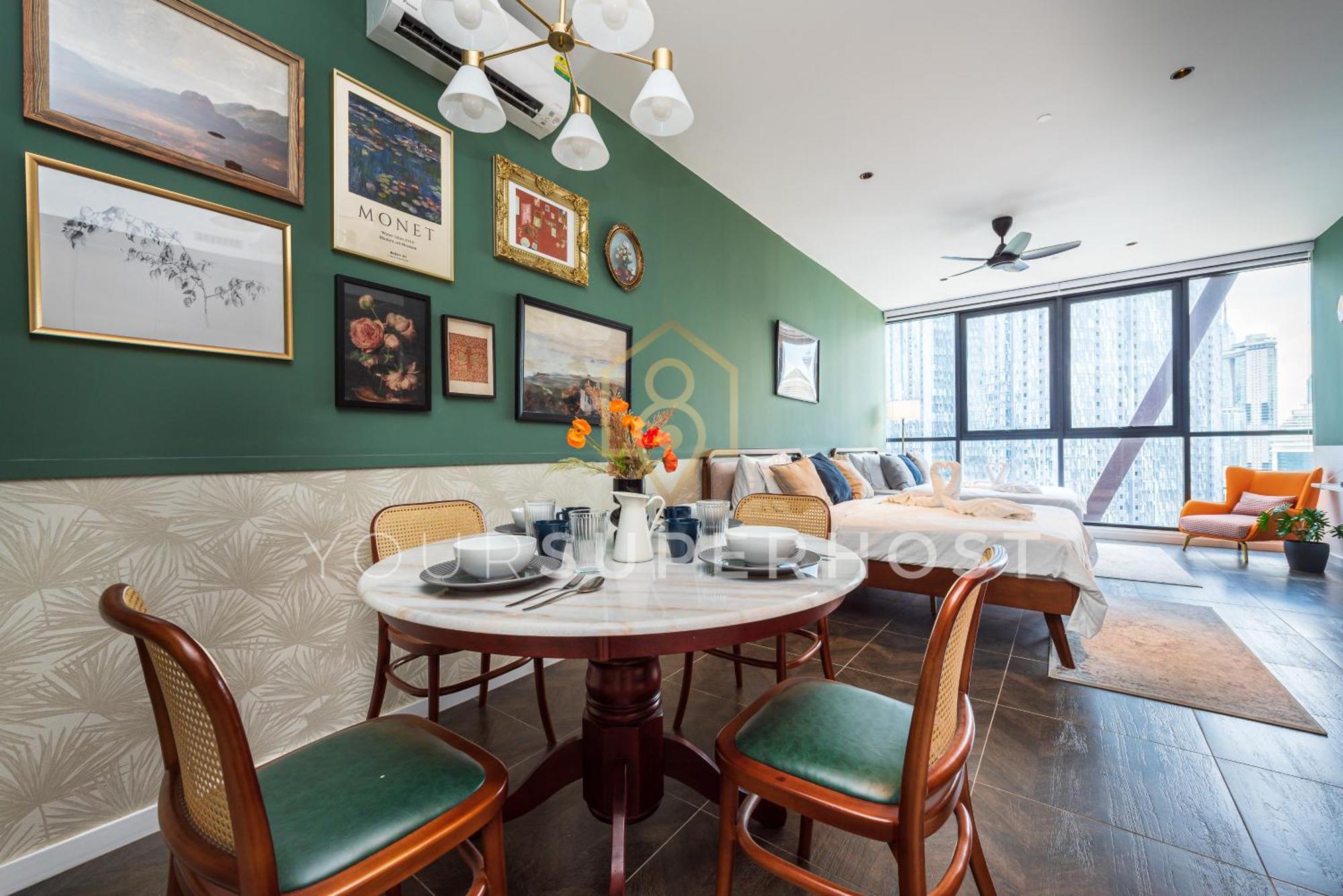 Scarletz Suites Near Klcc By Yoursuperhost Kuala Lumpur Rom bilde