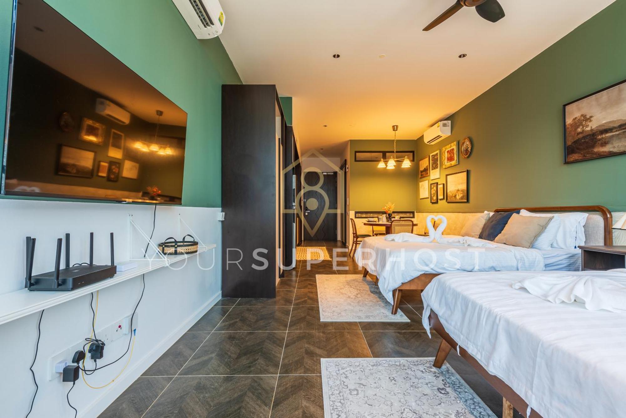 Scarletz Suites Near Klcc By Yoursuperhost Kuala Lumpur Rom bilde