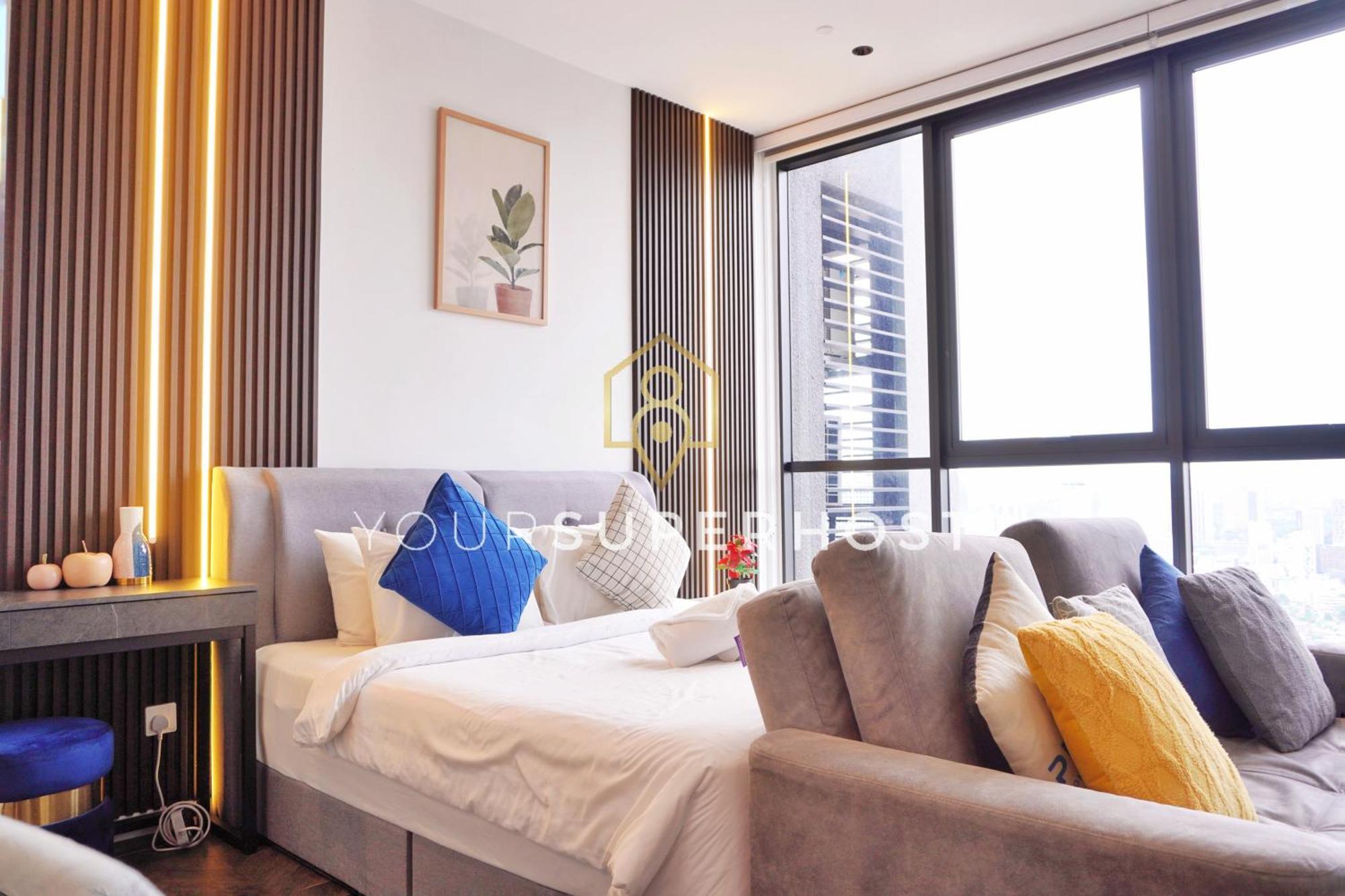 Scarletz Suites Near Klcc By Yoursuperhost Kuala Lumpur Rom bilde