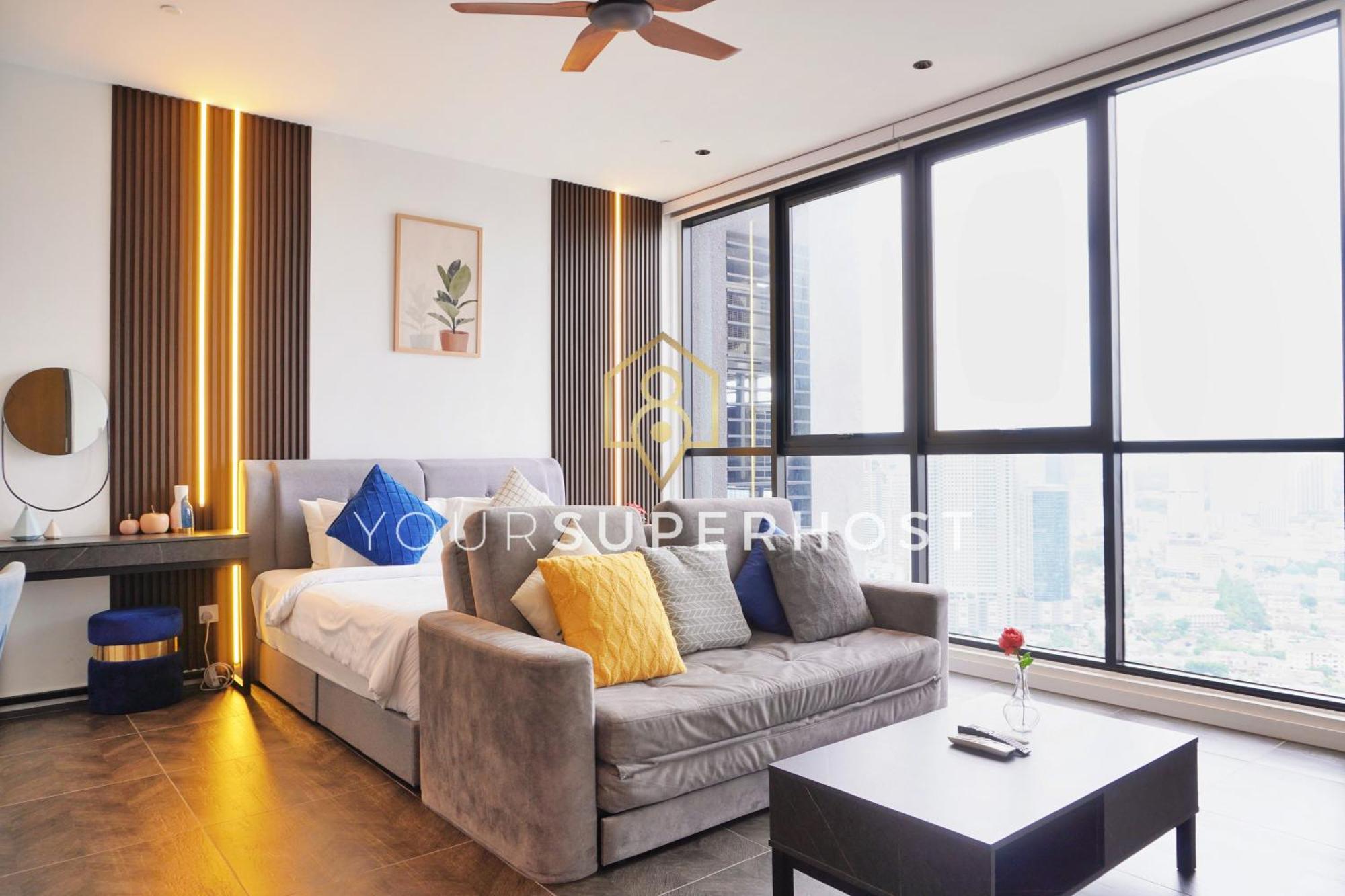 Scarletz Suites Near Klcc By Yoursuperhost Kuala Lumpur Rom bilde