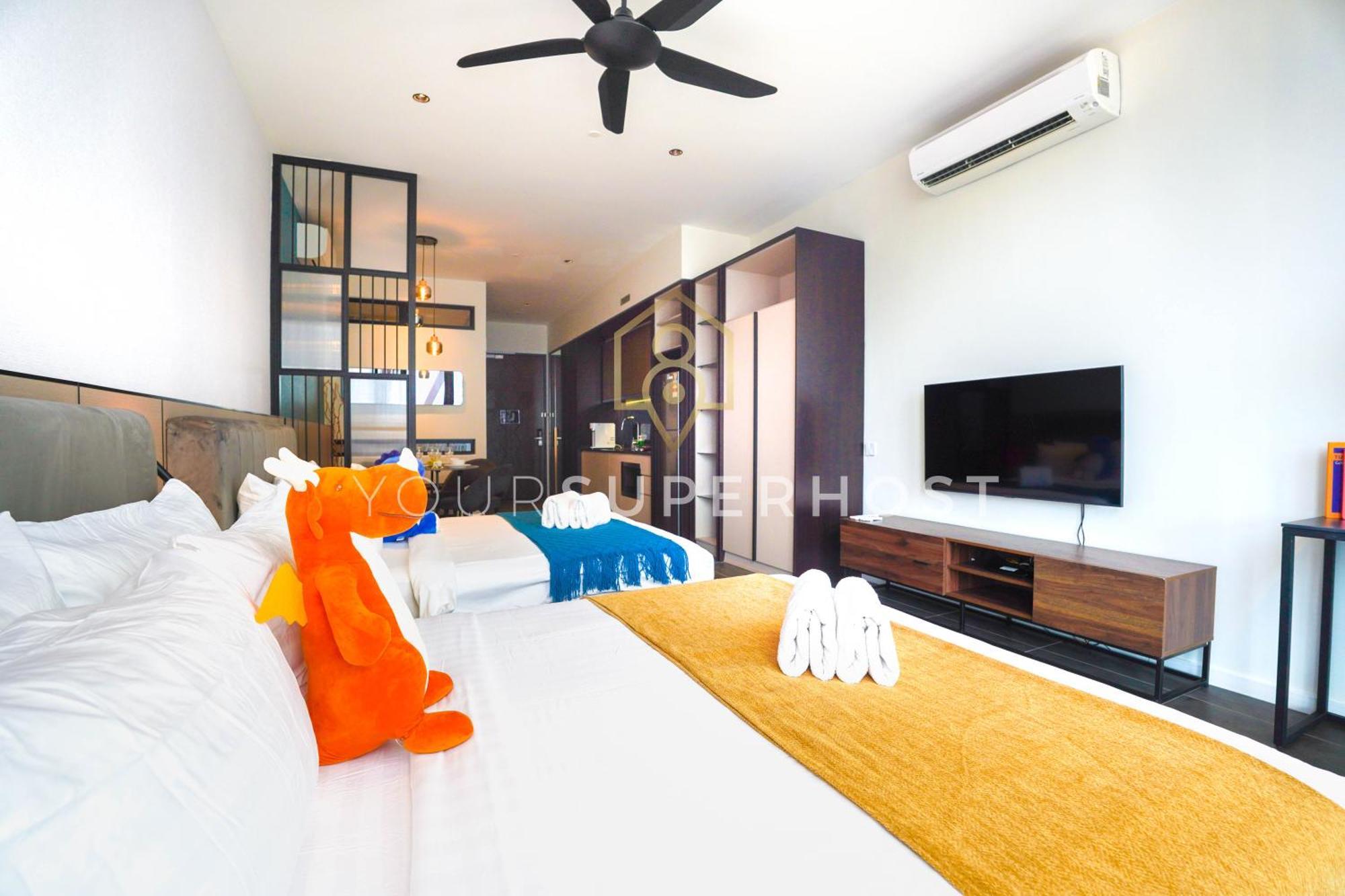 Scarletz Suites Near Klcc By Yoursuperhost Kuala Lumpur Rom bilde