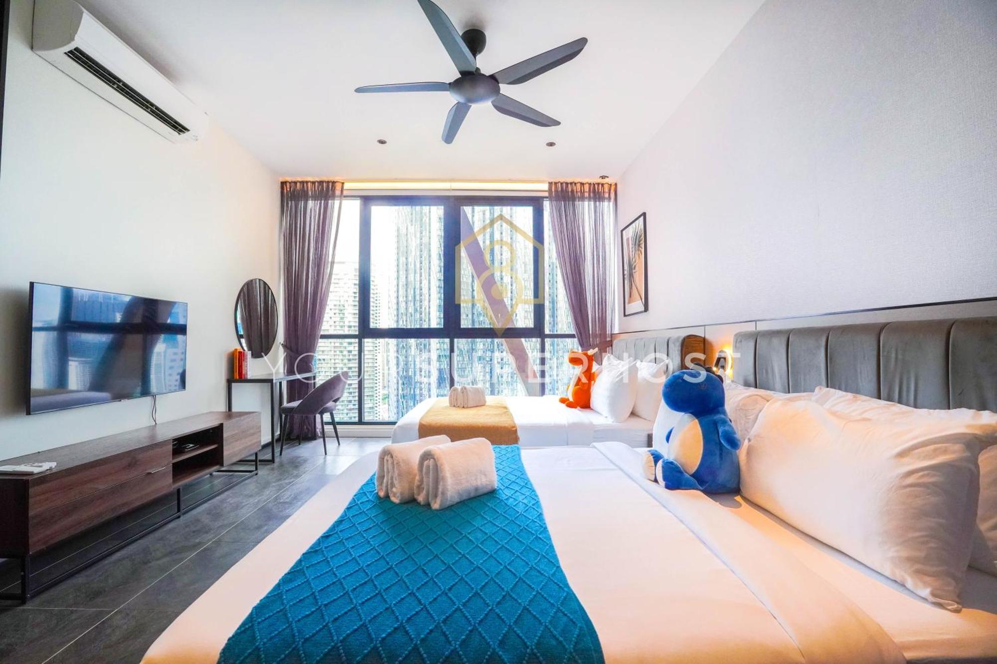 Scarletz Suites Near Klcc By Yoursuperhost Kuala Lumpur Rom bilde